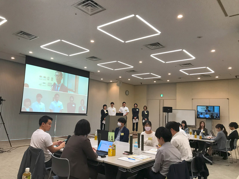 愛知県創生研鑽会最終報告会の様子